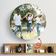 Load image into Gallery viewer, A Meaningful Gift Custom Photo Custom Wall Clock Keepsake Gift - faceonboxer
