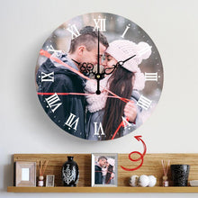 Load image into Gallery viewer, A Meaningful Gift Custom Photo Custom Wall Clock Keepsake Gift - faceonboxer
