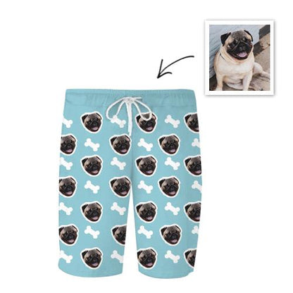 Unisex Dog Photo Pajamas - Custom Nightwear Pants, Pet Lover Gift