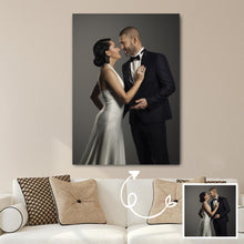 Load image into Gallery viewer, Custom Canvas Paintings with Photo Canvas Art 19.6&quot;*27.5&quot;
