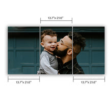Load image into Gallery viewer, Custom Canvas Prints Photo Collage Oil  Canvas Printers Online 3 Pcs 41.1&quot;*21.6&quot;
