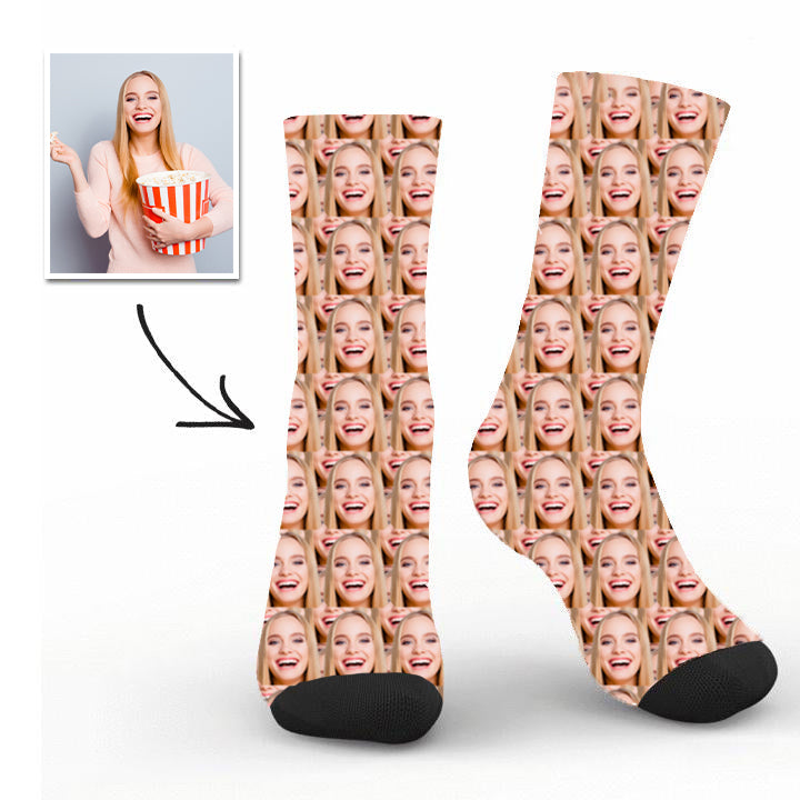 Custom Face Mash Socks