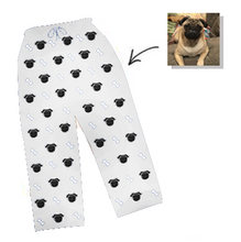 Load image into Gallery viewer, Unisex Dog Photo Pajamas - Custom Nightwear Pants, Pet Lover Gift
