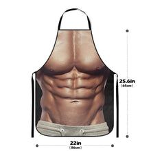 Load image into Gallery viewer, Funny and Sexy Muscle Man Kitchen Cooking Apron - faceonboxer
