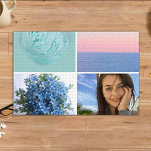 Load image into Gallery viewer, Four-panel Custom Puzzle Personalise Photo Jigsaw Puzzle Game 1000Pcs
