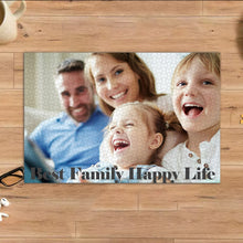 Load image into Gallery viewer, Large Custom Puzzle Jigsaw Photo With Text Wooden jigsaw puzzle 1500Pcs
