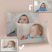 Load image into Gallery viewer, Personalised Pillow with Pictures Custom  Pillows Velvet Case 15&#39;&#39;*23&#39;&#39;
