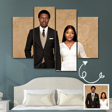 Load image into Gallery viewer, Print into Canvas Custom Photo Collage Canvas for Home Decoration
