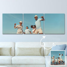 Load image into Gallery viewer, Print into Canvas Personalized Canvas with Photo College Custom Prints 3pcs
