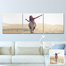 Load image into Gallery viewer, Print into Canvas Personalized Canvas with Photo College Custom Prints 3pcs
