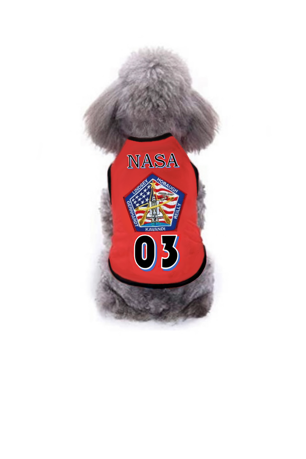 Custom Pet Clothes Tank Shirt Vest with Text Logo Picture and Number